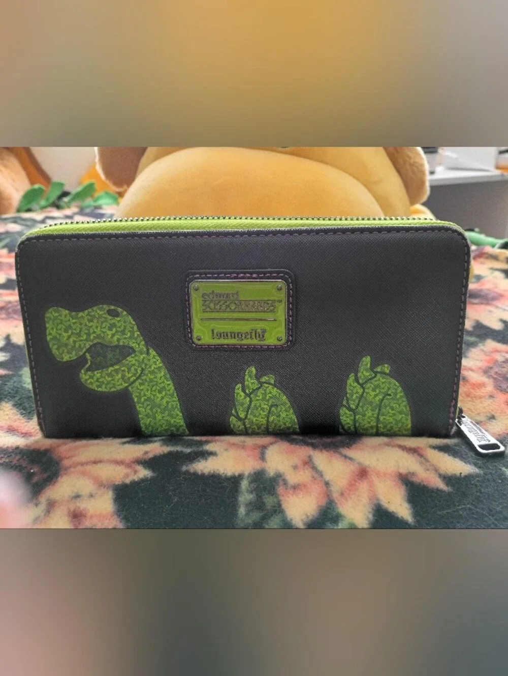 Loungefly Edward Scissorhands Topiary Zip Around Wallet